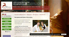 Desktop Screenshot of landhotel-zur-grenze.de